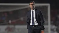 Pedro Caixinha, durante juego de Cruz Azul