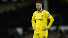 Eden Hazard en un partido de Premier League