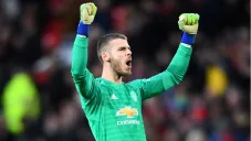 David De Gea festeja triunfo con el Manchester United