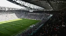 Gradas del Allianz Stadium para el juego de la Juve Femenil
