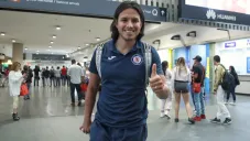 Gerardo Flores arriba a la Ciudad de México