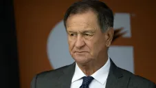 Enrique Meza durante un partido del Puebla