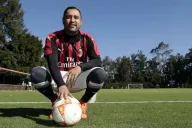 Omar Chanfreu posando para la lente de RÉCORD