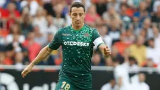 Guardado, en un partido del Betis