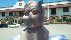 El busto de AMLO
