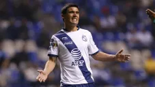 Matias Alustiza se lamenta tras falla contra Morelia