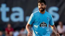Néstor Araujo durante un partido del Celta de Vigo