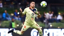 Nico Castillo durante un partido del América