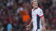 Leonardo Ramos durante un juego de Lobos BUAP