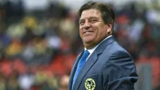 Miguel Herrera durante un encuentro ante Tijuana
