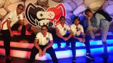 Integrantes de MAD Lions, durante el evento de prensa de la LVP en Cinépolis