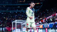 Benedetti en un partido con el América