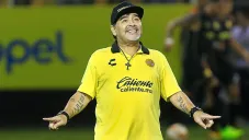 Maradona festeja triunfo con Dorados