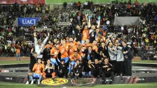 América celebra su título de la Copa MX