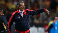 Tomás Boy durante el juego contra Morelia