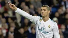 Cristiano Ronaldo durante un partido del Real Madrid