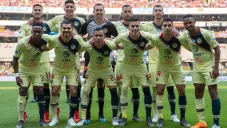 América, durante la foto oficial del Clásico Joven