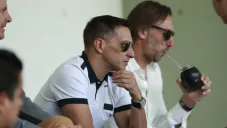 Chaco Giménez en el entrenamiento de Cruz Azul