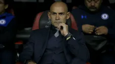 Francisco Jémez durante su etapa como técnico de Cruz Azul
