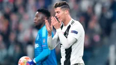 Cristiano Ronaldo se lamenta en juego de la Juve contra Ajax