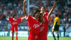 Saturnino Cardozo festeja anotación con Toluca