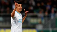 Gutiérrez festeja gol en el PSV