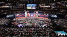 El escenario del Draft de la NFL