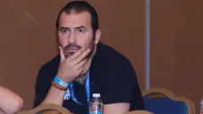 Joaquín Beltrán, durante un evento de la Liga MX