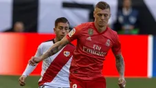 Kroos, durante el partido contra Rayo Vallecano