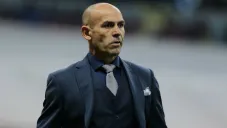 Paco Jémez durante un partido de liga con el Cruz Azul