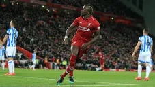 Sadio Mané, durante juego de la Premier League