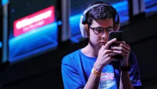 Sergio Ramos, en una competencia de Clash Royale