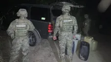 Elementos de la Semar durante un operativo