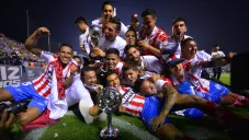 Atlético de San Luis celebra su título de la Liga de Ascenso