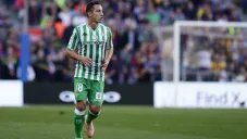 Guardado durante un encuentro del Betis