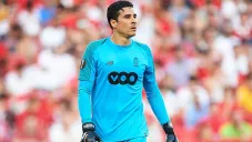 Guillermo Ochoa, durante juego del Standard