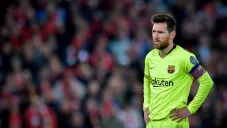Messi tras la eliminación de Champions