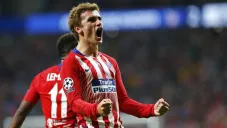 Antoine Griezmann festeja gol con el Atlético de Madrid