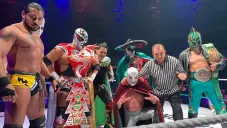 Foto del Hijo del Santo en la que apareció Silver King