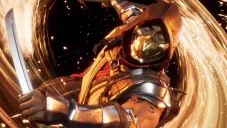Scorpion, tras una victoria en Mortal Kombat 11