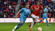 Acciones durante el PSV vs Heracles de la Eredivisie