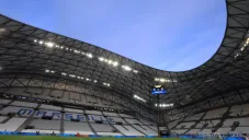 Cancha del Stade Vélodrome, casa del Olympique de Marsella