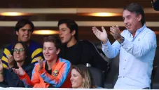 Emilio Azcárraga, en palco del Estadio La Corregidora