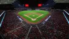 El Estadio Alfredo Harp en el juego inaugural