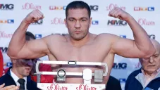 Kubrat Pulev, durante la ceremonia de pesaje
