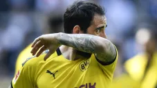 Paco Alcácer durante un juego del Borussia Dortmund