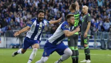 Herrera festeja anotación con Porto