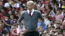 Wenger durante un encuentro del Arsenal