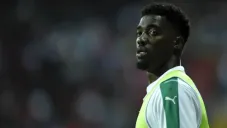 Tavares, durante un entrenamiento