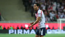 Sandoval, en un partido de las Chivas